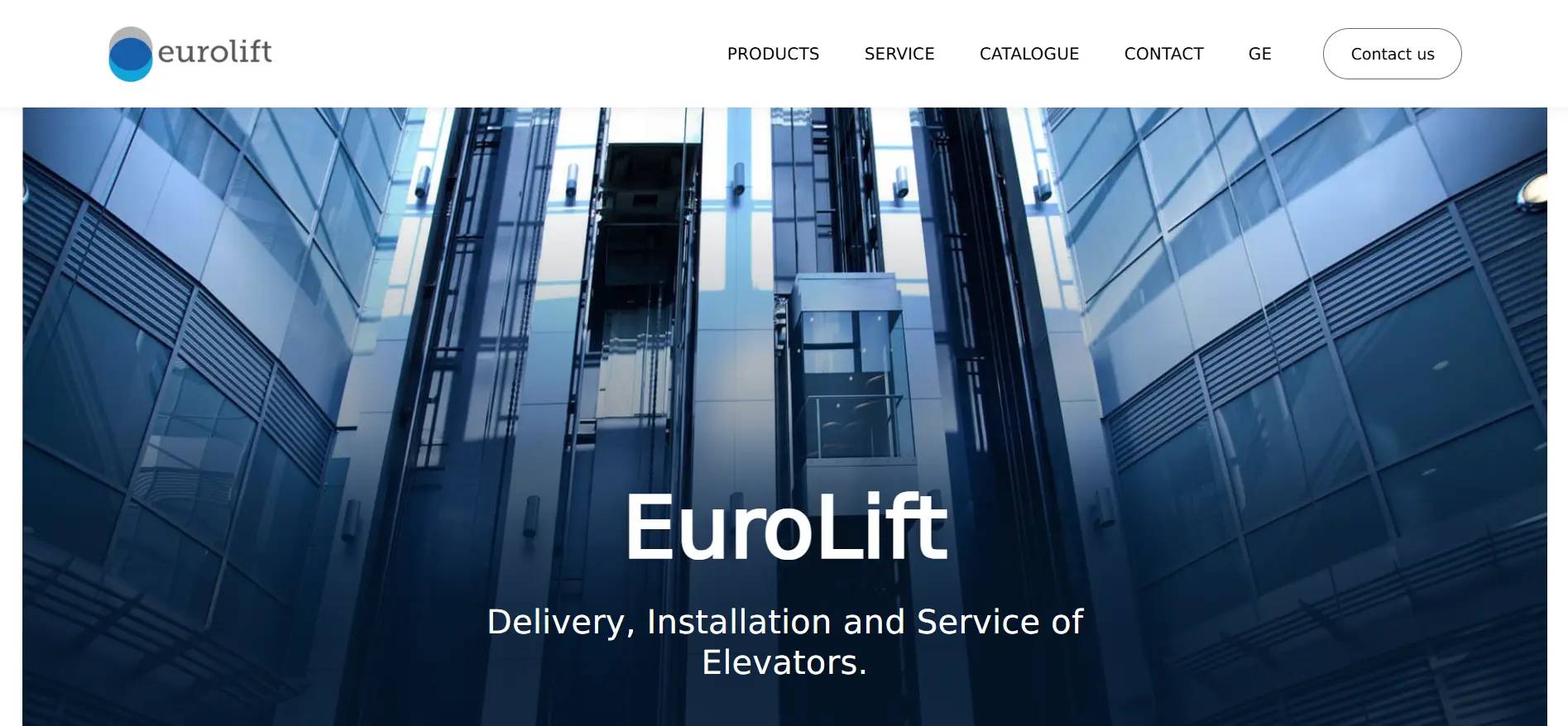 EuroLift website preview